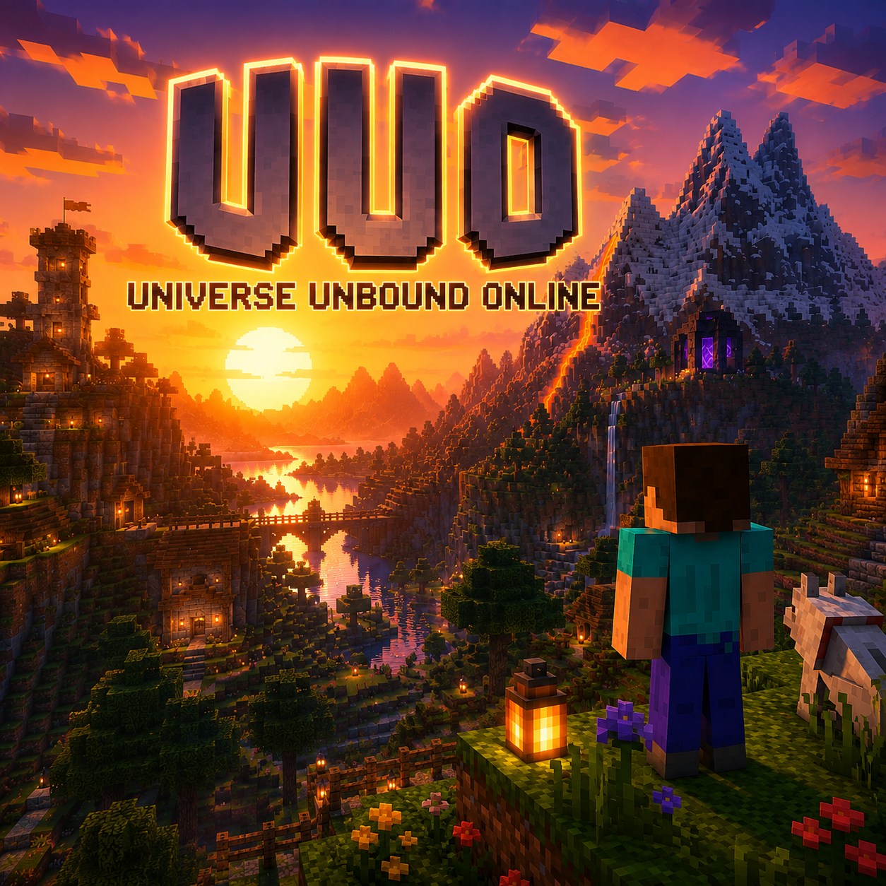 Universe Unbound Online Minecraft poster